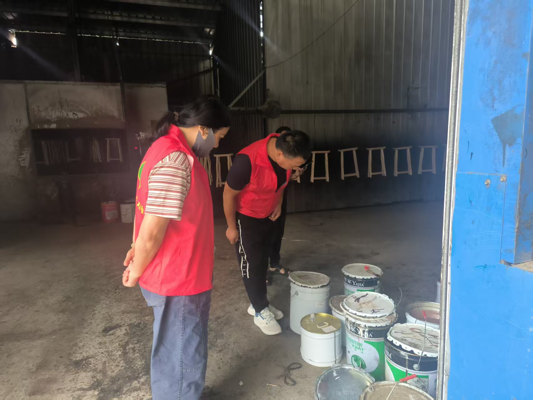 便東村開展節(jié)前安全生產(chǎn)檢查