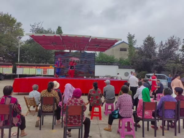 永豐鎮橋灣社區：“月滿中秋·情系家國”文藝匯演 點亮佳節